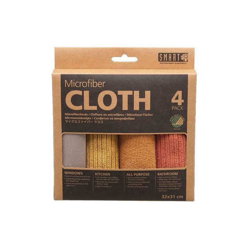 Microfibre Cloth 4 Pack