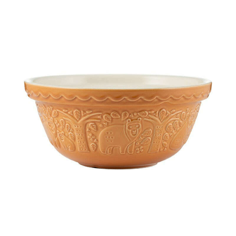 Mixing Bowl Bear Ochre 24cm