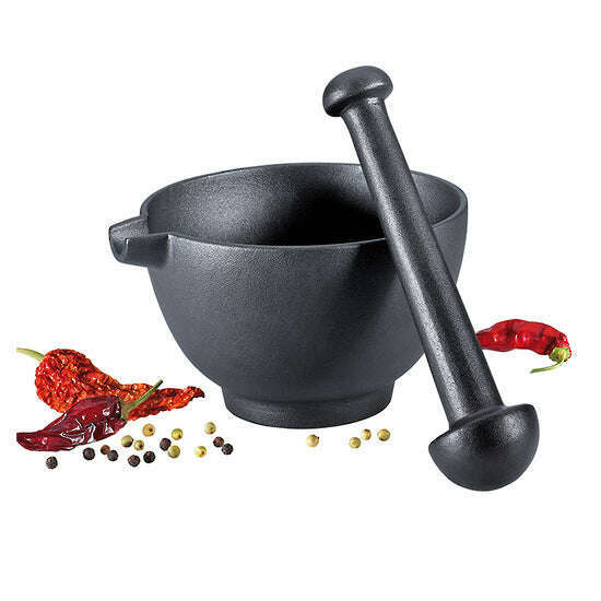 Mortar & Pestle Cast Iron Large 15cm