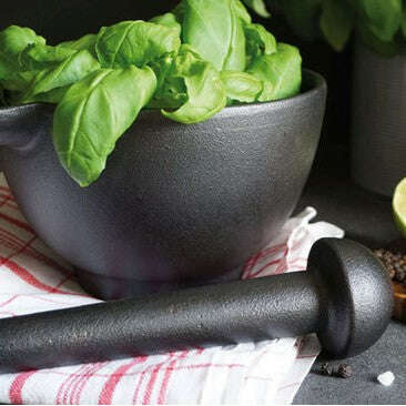 Mortar & Pestle Cast Iron Large 15cm