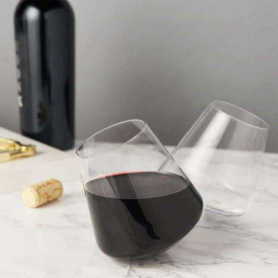 Raye Rolling  Wine Glasses Set of 2