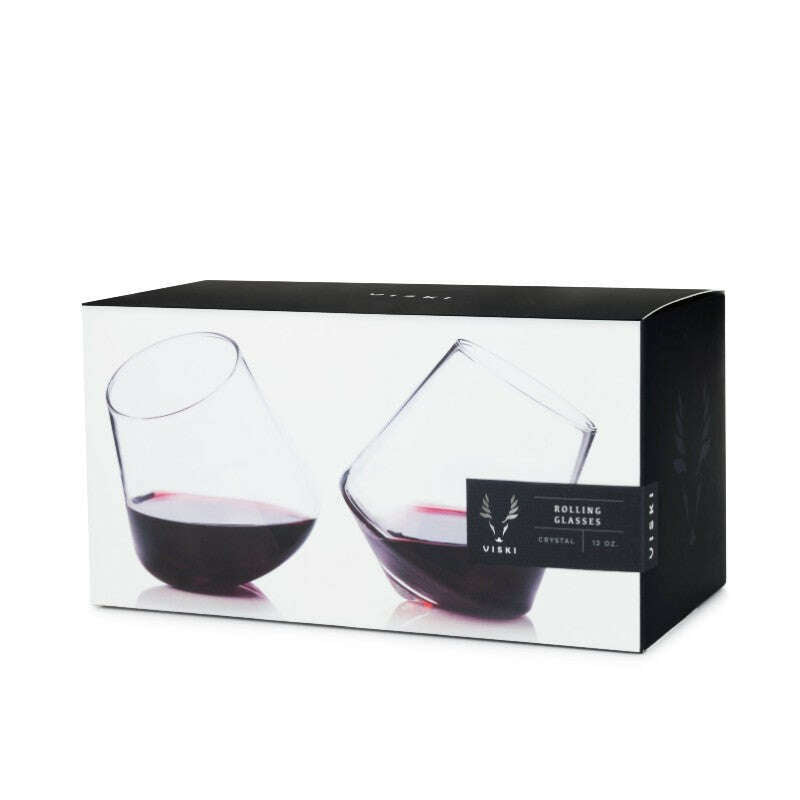 Raye Rolling  Wine Glasses Set of 2