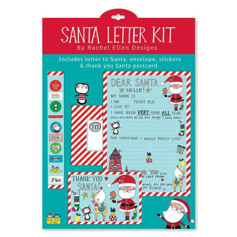 Santa Christmas Letter Kit