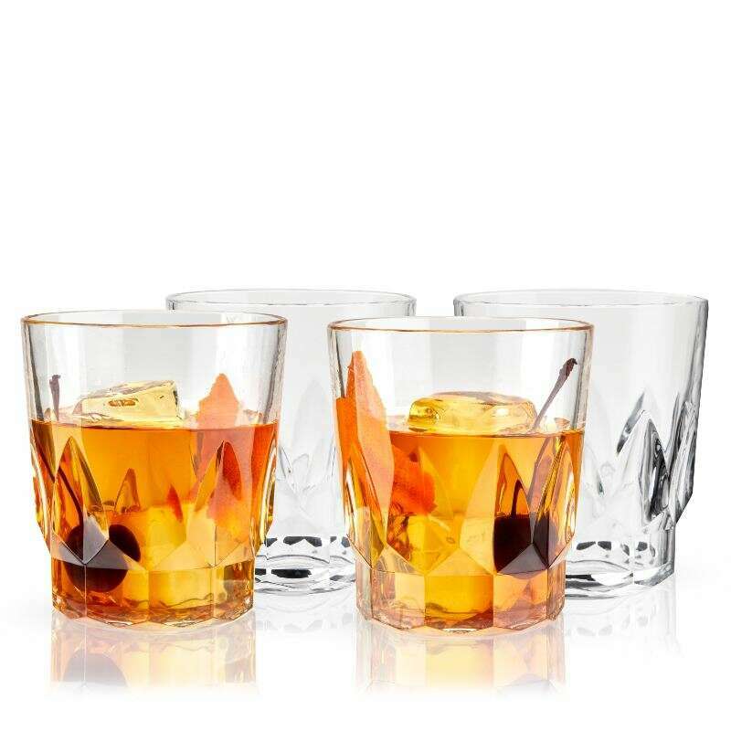 Shatterproof Acrylic DOF Tumblers Set of 4