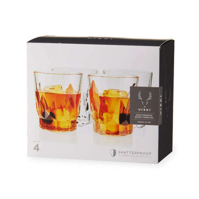 Shatterproof Acrylic DOF Tumblers Set of 4