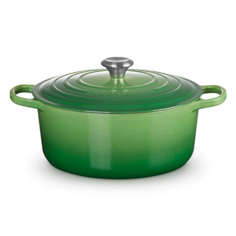 Signature Round Casserole Bamboo Green