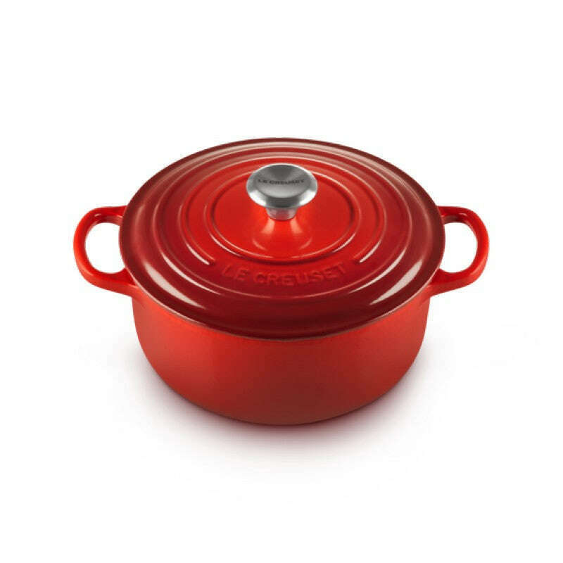 Signature Round Casserole Cerise