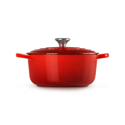 Signature Round Casserole Cerise