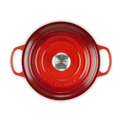 Signature Round Casserole Cerise