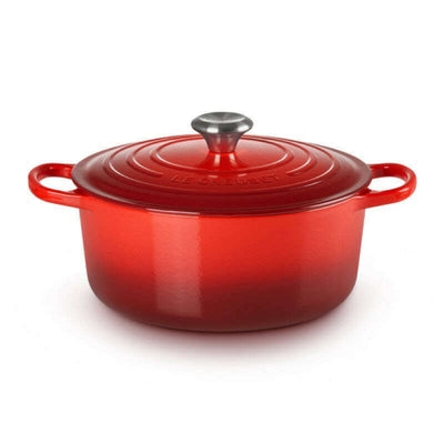 Signature Round Casserole Cerise