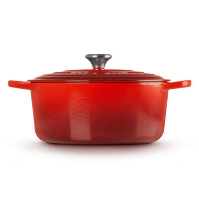 Signature Round Casserole Cerise