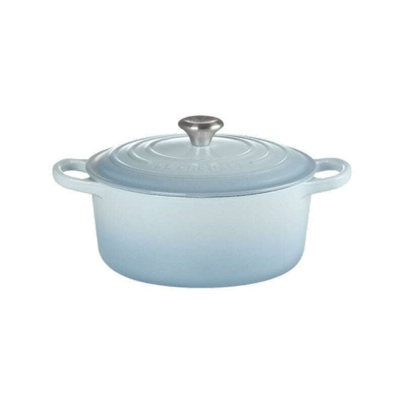 Signature Round Casserole Coastal Blue