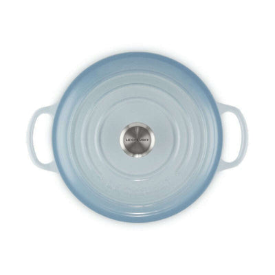 Signature Round Casserole Coastal Blue