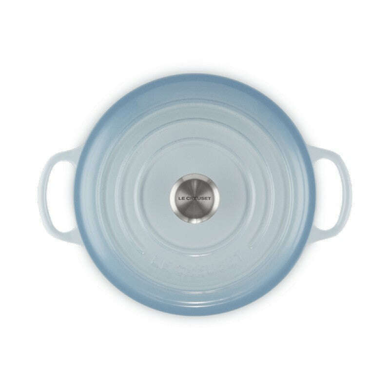 Signature Round Casserole Coastal Blue