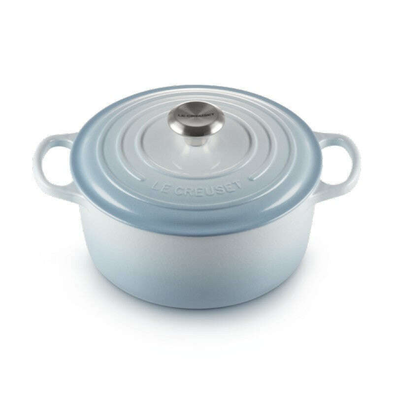 Signature Round Casserole Coastal Blue