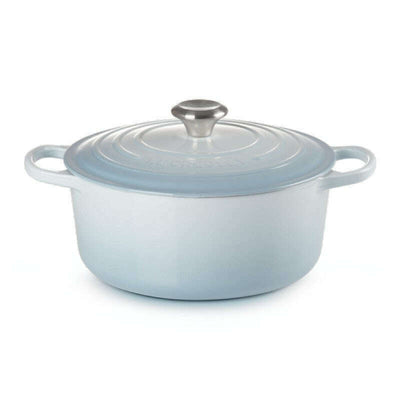 Signature Round Casserole Coastal Blue