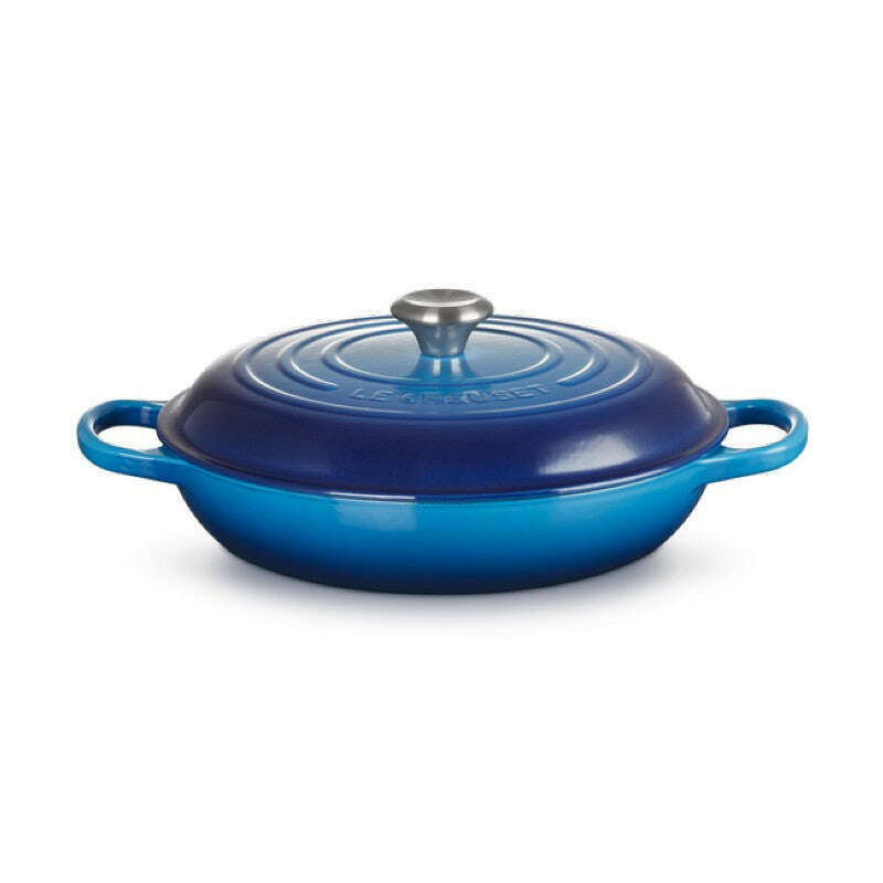 Signature Shallow Casserole 30cm Azure Blue