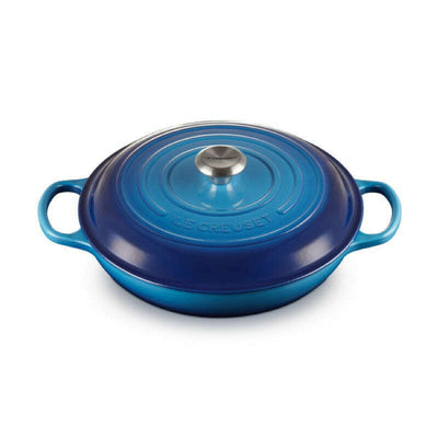 Signature Shallow Casserole 30cm Azure Blue