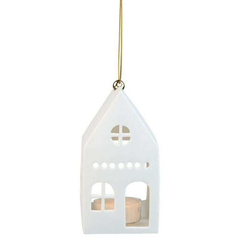 Small Angular Hanging Tealight House