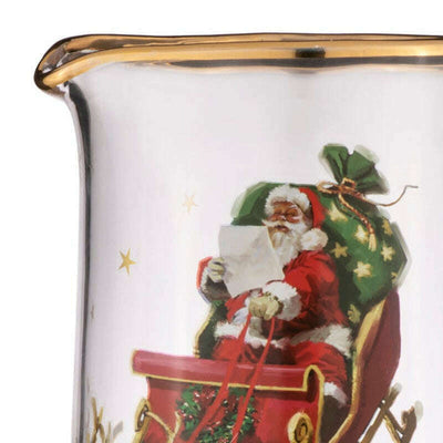 Spirit of Christmas Glass Jug