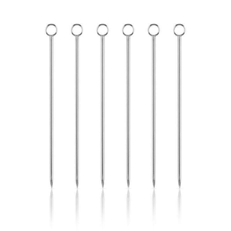 Stainless Steel Cocktail Picks 6 Pack