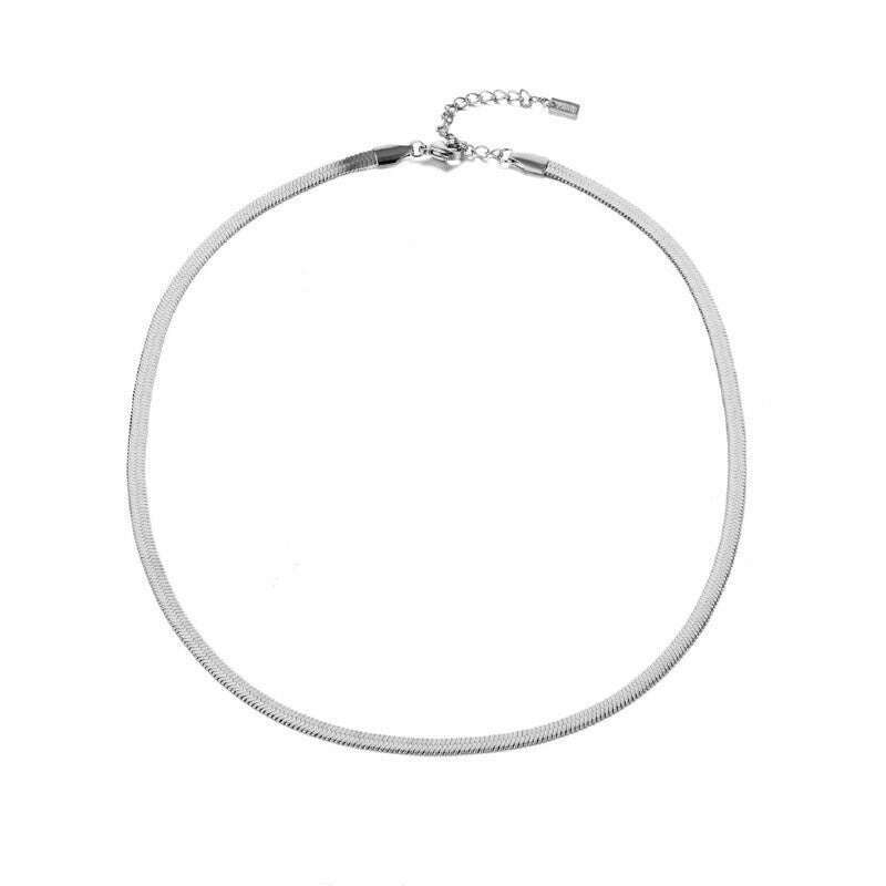 Valentina Necklace Stainless Steel Medium