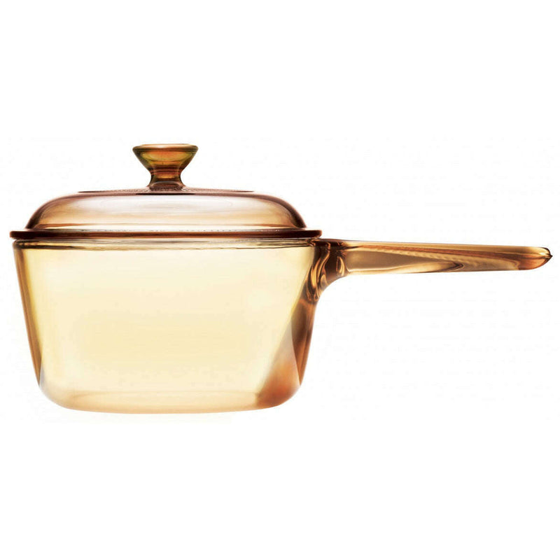 Visions Covered Saucepan Amber 1L