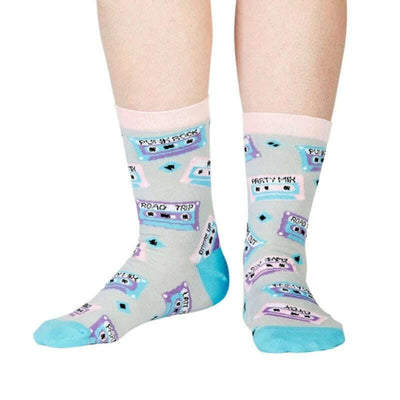 Women's Crew Socks Mixed Tapes