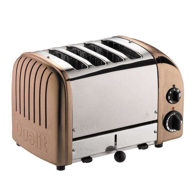 4 Slice NewGen Classic Toaster Copper & Stainless Steel