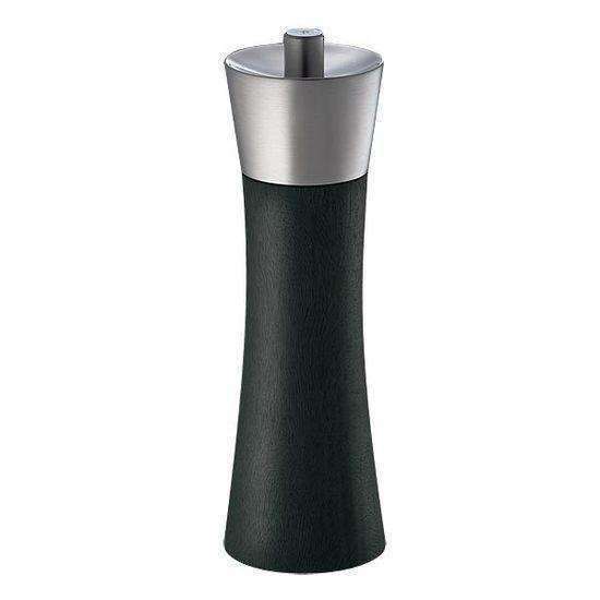 Augsburg Pepper Mill Stainless Steel & Black 18cm