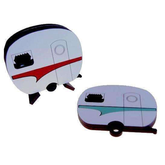 Coasters- Coloured Caravan