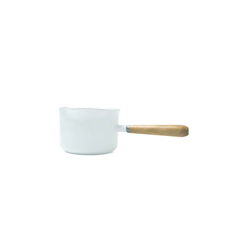 Enamel Gravy Maker White