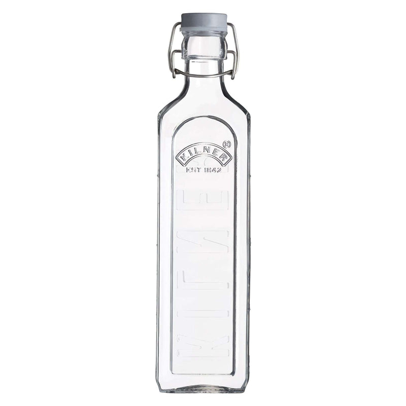 Embossed Clip Top Bottle 1 Litre