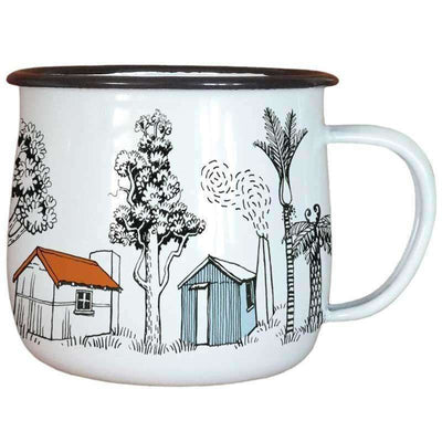 Enamel Mug Back Country Huts