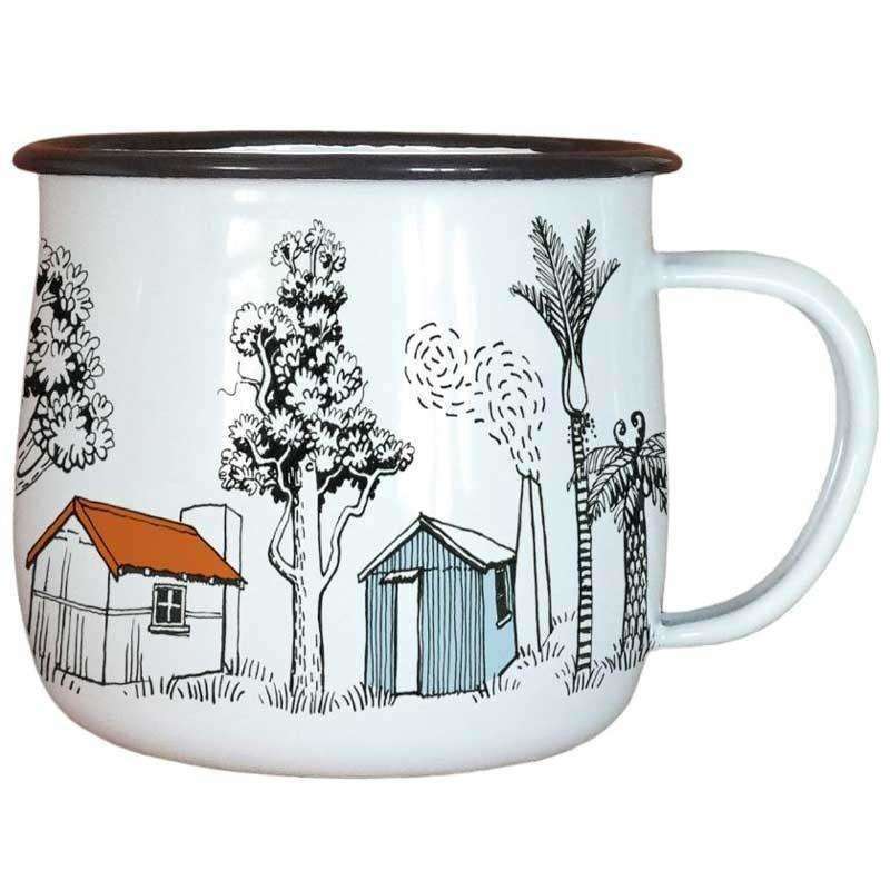 Enamel Mug Back Country Huts