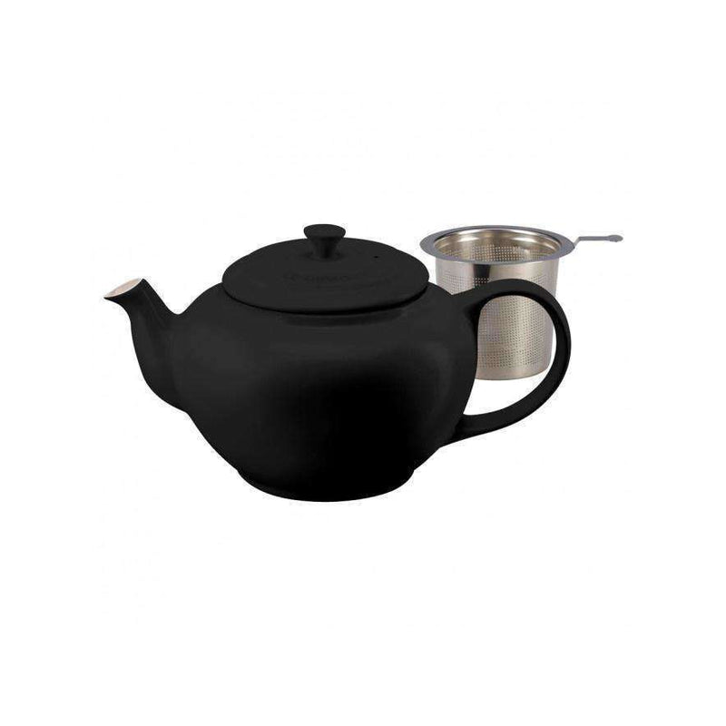 Teapot with Infuser Satin Black